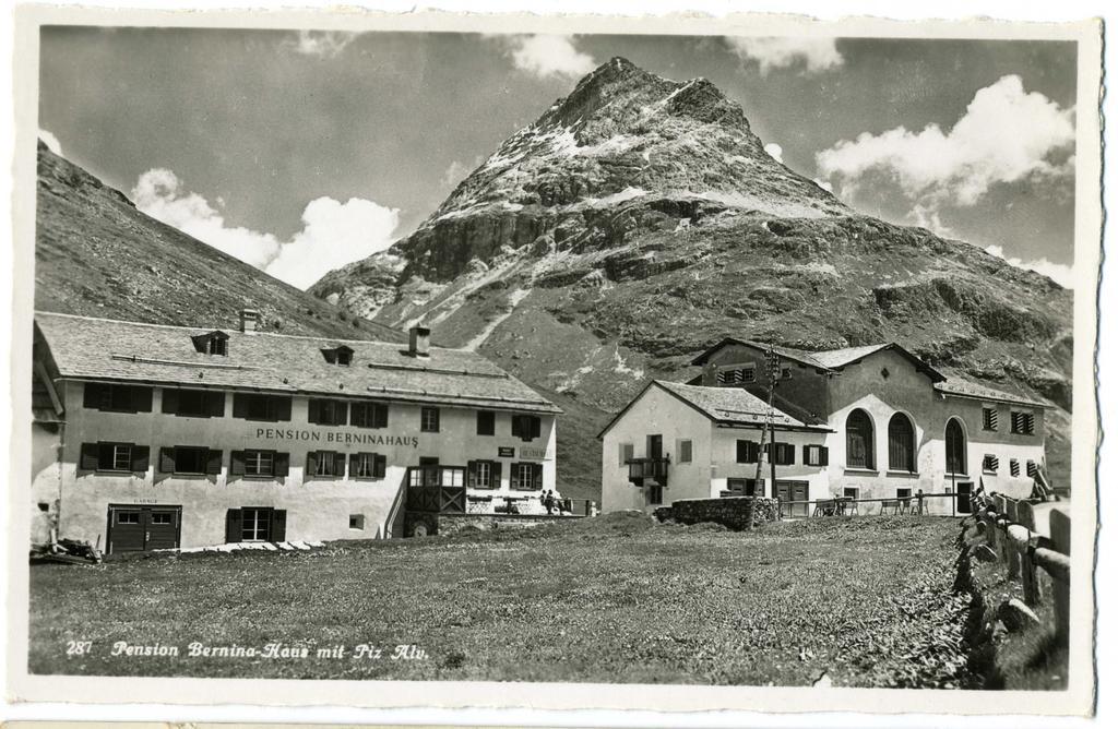 Gasthaus & Hotel Berninahaus Pontresina Bagian luar foto